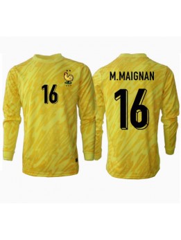 Francuska Mike Maignan #16 Golmanski Domaci Dres EP 2024 Dugim Rukavima